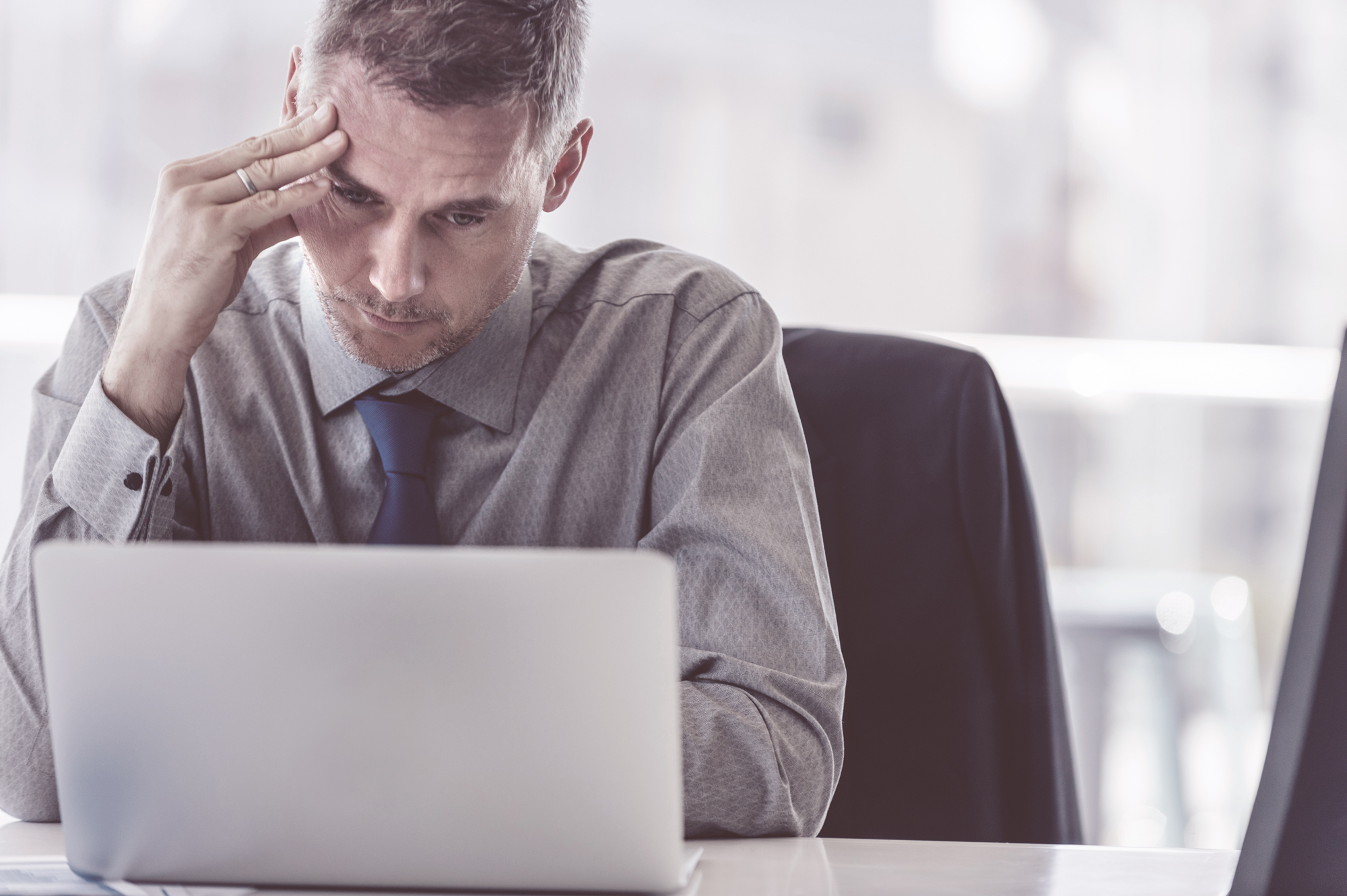 A man with Mental health issue